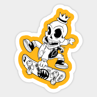 Skate it up Skullboy Sticker